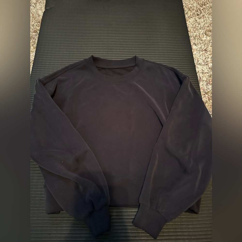 Lululemon soft stream cropped crew